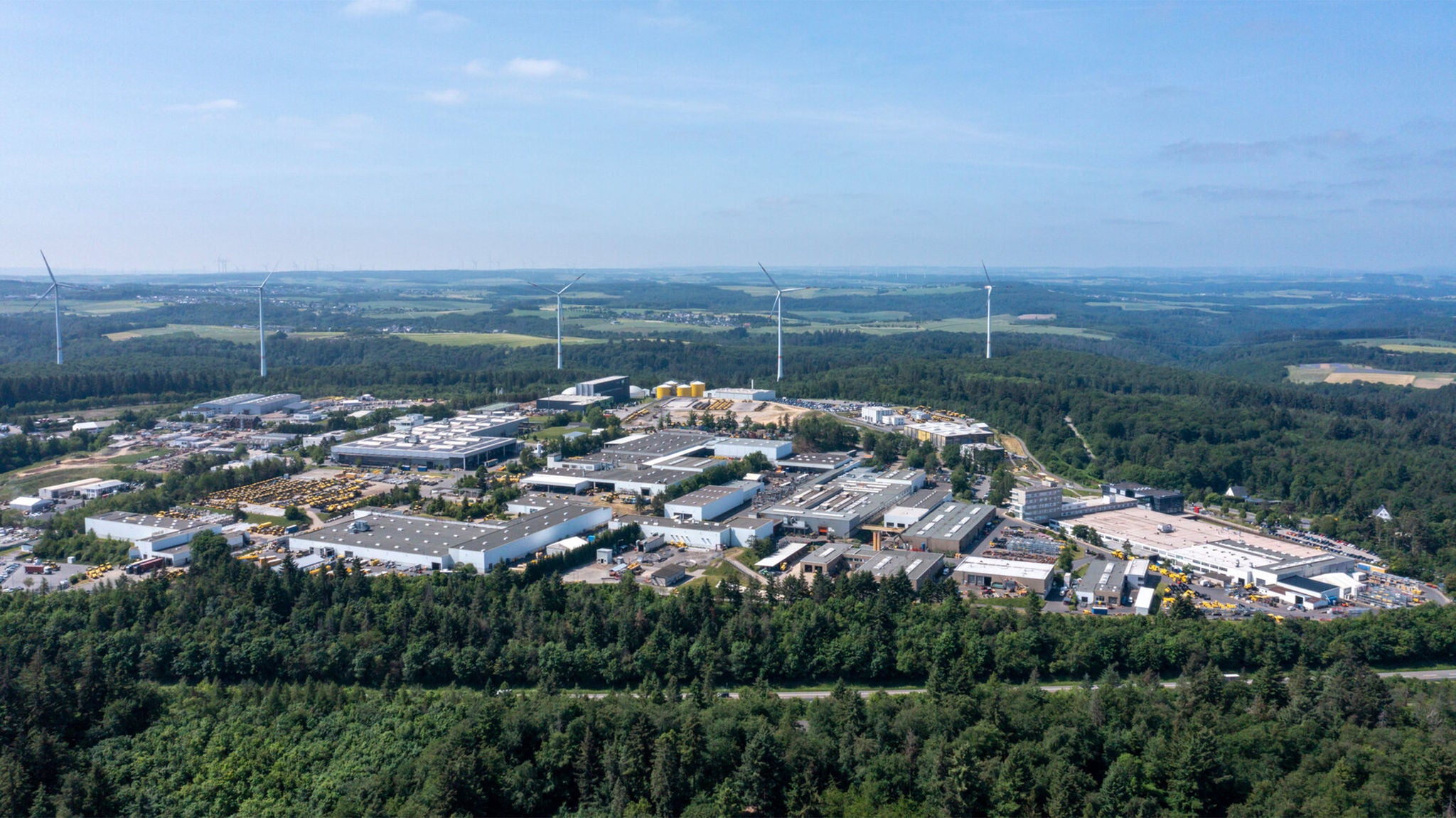 bomag aerial photograph