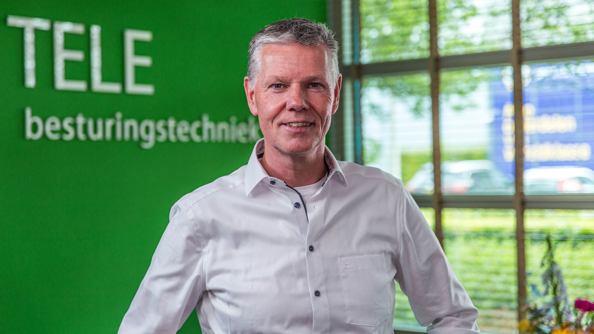 Algemeen directeur Henry Kaptein van TELE Besturingstechniek