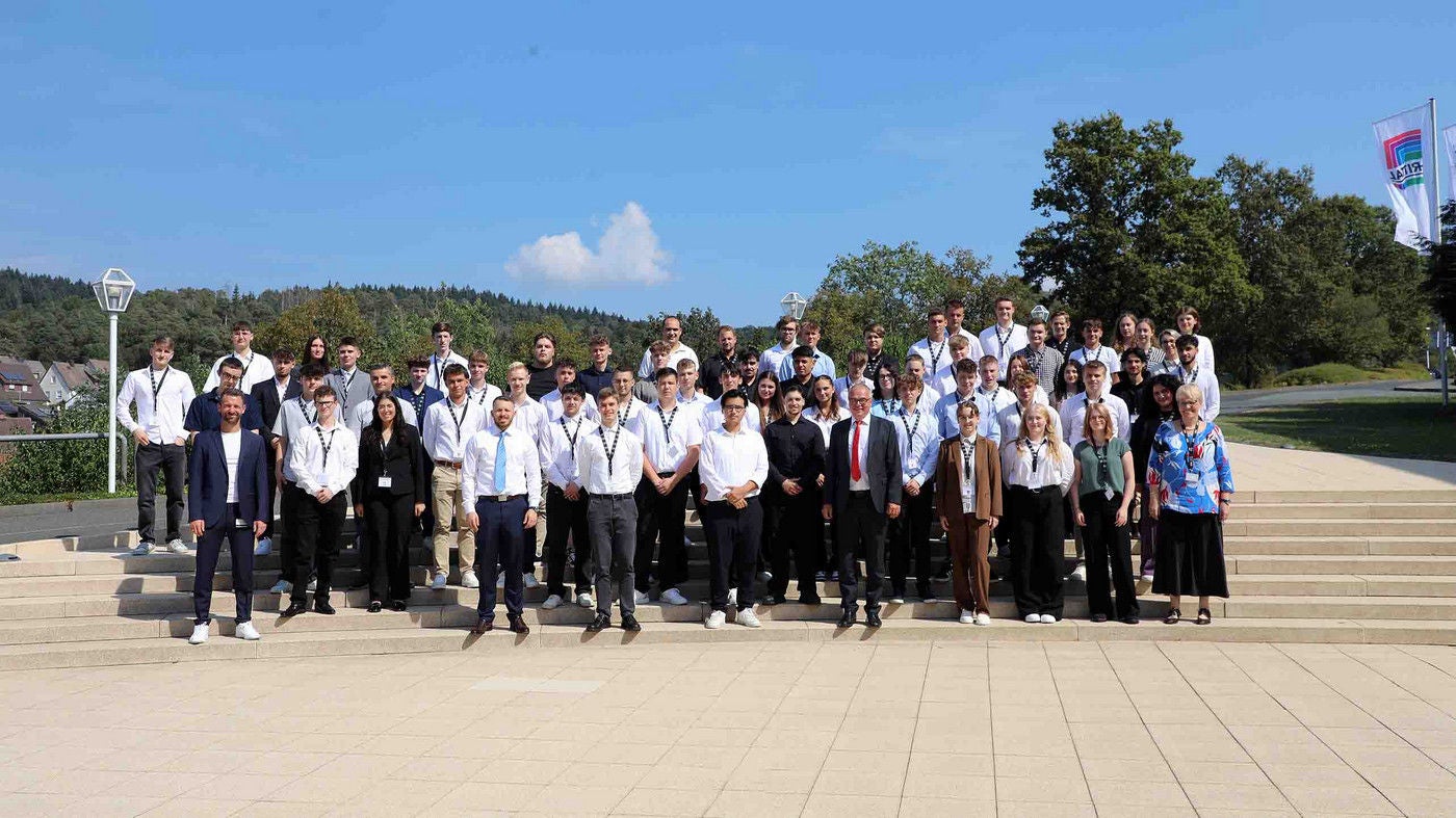 71 neue Auszubildende – mit einmaligen Lernchancen