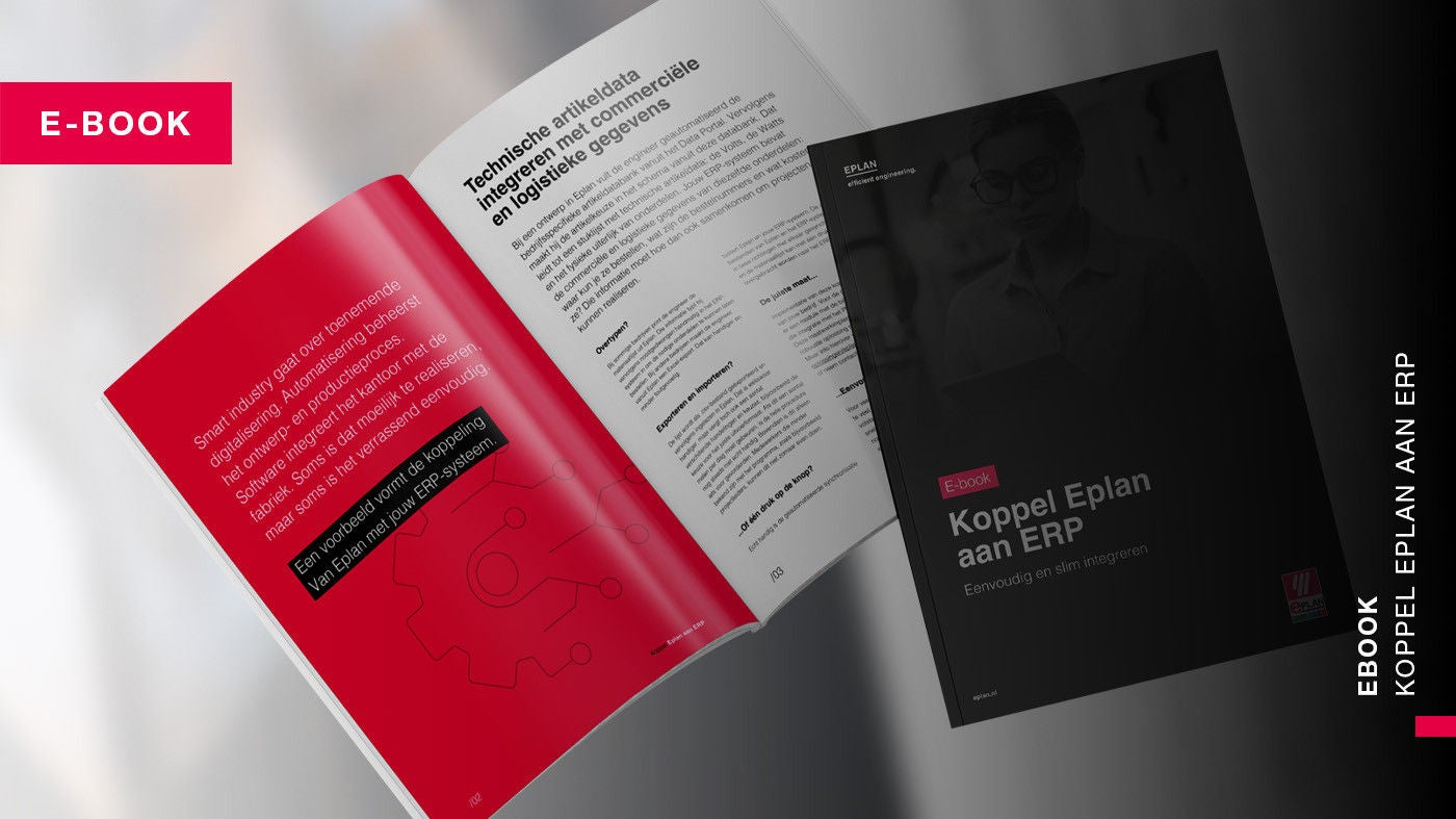E-book: eenvoudig integreren - koppel Eplan aan ERP