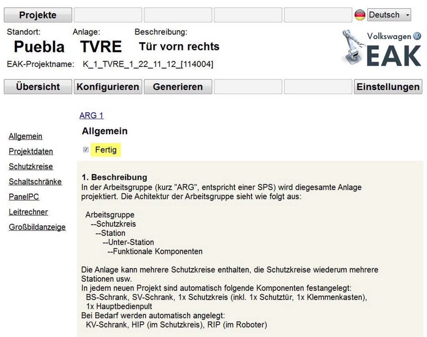 volkswagen elektro-anlagen konfigurator