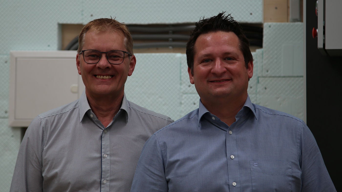 Helmut Radinger (Eplan) und Daniel Sindl (HTL St. Pölten)