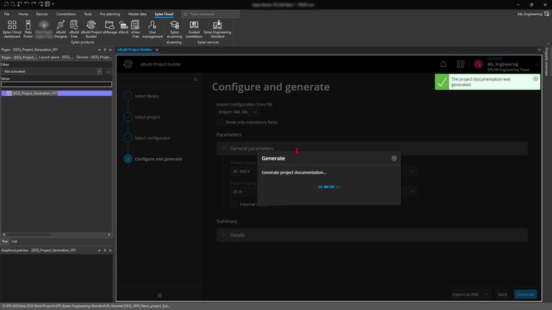Automated project generation: Simply automate engineering