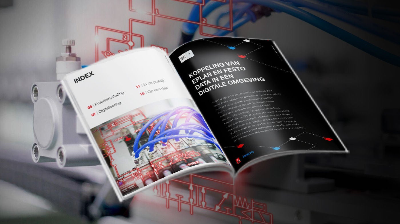 Whitepaper: koppeling van Eplan en Festo data in één digitale omgeving