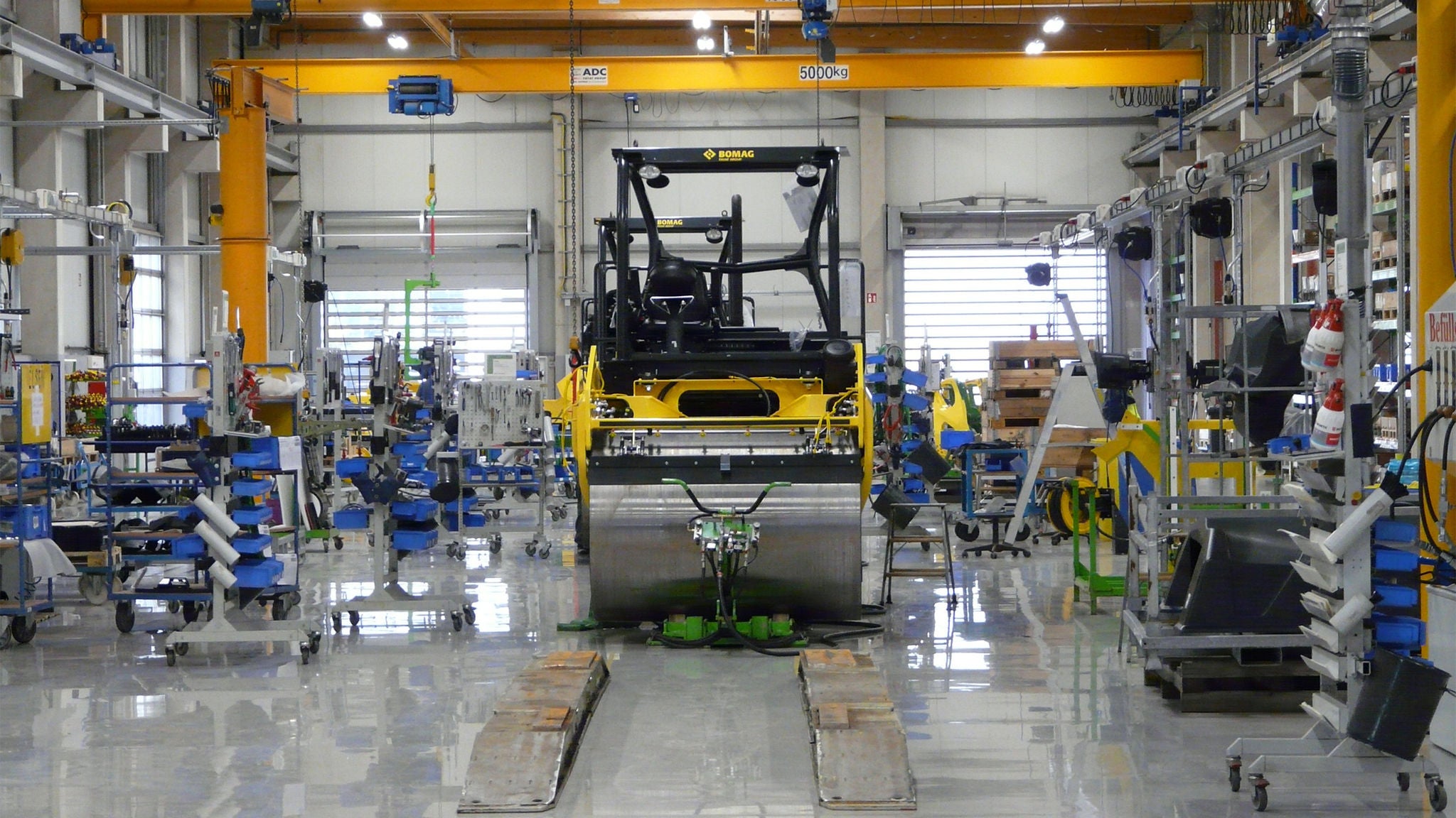 BOMAG machine production
