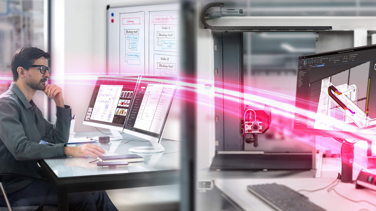 Elektrokonstruktion im Maschinenbau 