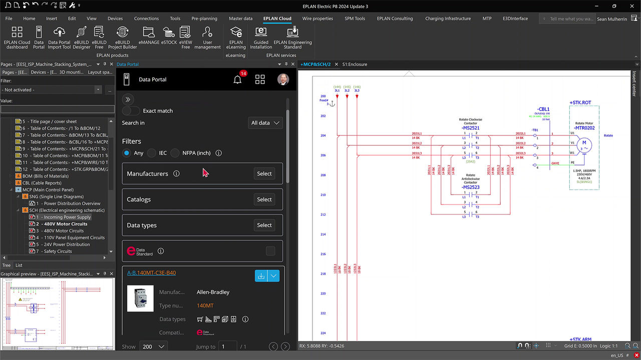 Integration in Eplan Plattform