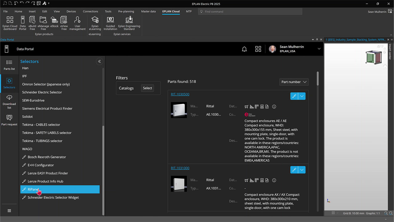 Configurateurs de produits intégrés