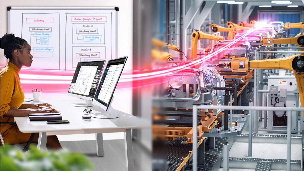 Eplan pour une intégration système cohérente dans la construction d’installations