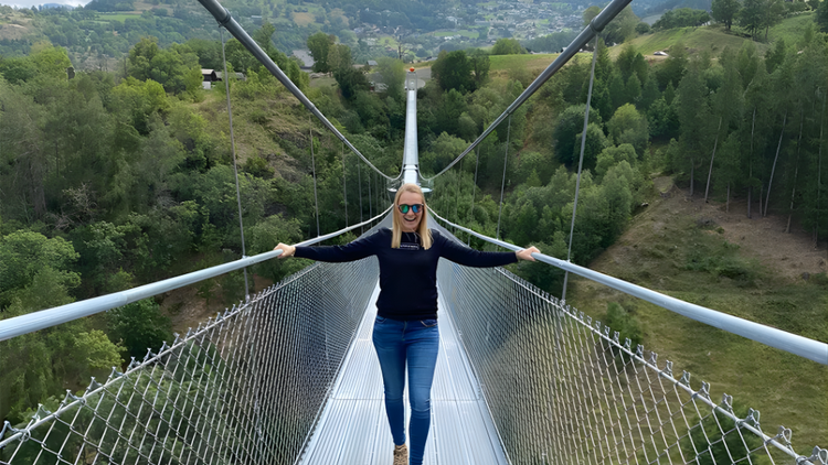 Eva Schäfer gosta de abrir novos caminhos