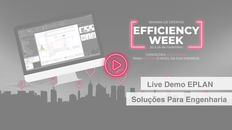0:04 / 1:07:35 Live Demo - Soluções EPLAN para a Engenharia