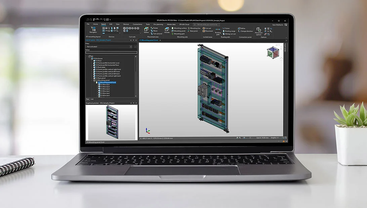 Laptop EPLAN Pro Panel 2024