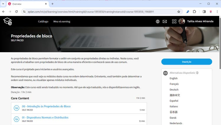 Propriedade de bloco 2