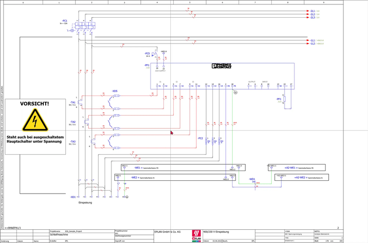 Exemplo de macro de página.