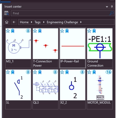 Symbols Eplan Platform Insert Center