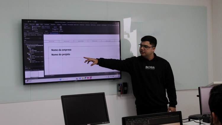 Treinamento aplicado pelo Matheus Ribeiro, Analista de Serviços Técnicos