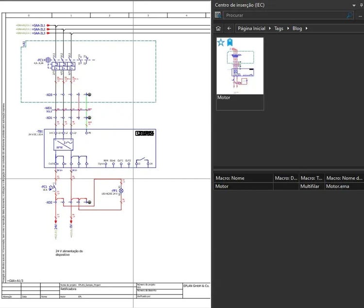 Macro no Eplan Electric P8