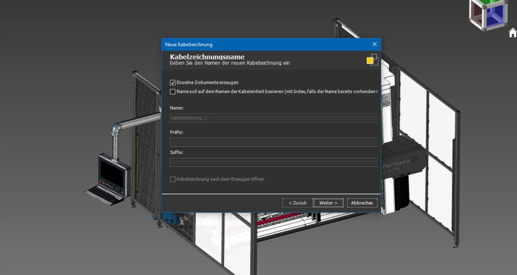 Todos os desenhos de produção podem ser comissionados ao mesmo tempo através desta caixa de seleção.