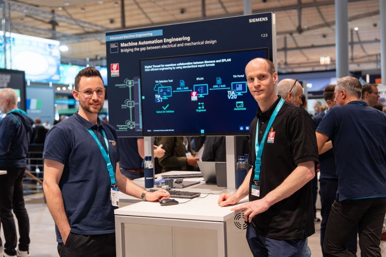 Eplan fornece agentes e dados para o sistema de IA da Siemens