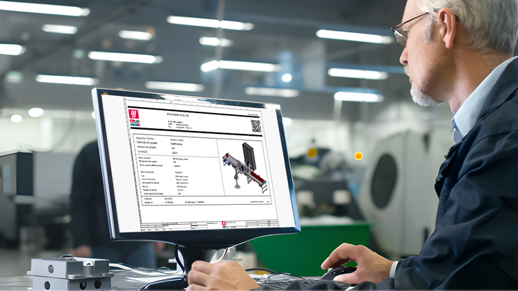 Engenheiro projetando com a Plataforma Eplan