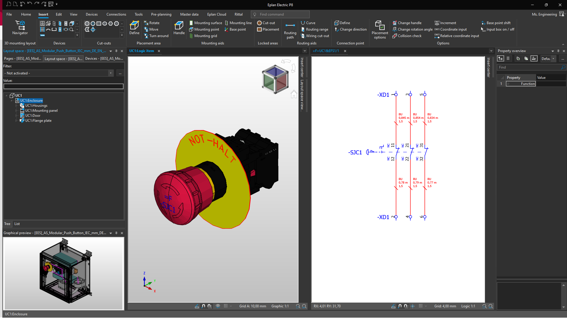 Modular pushbuttons and indicator lights