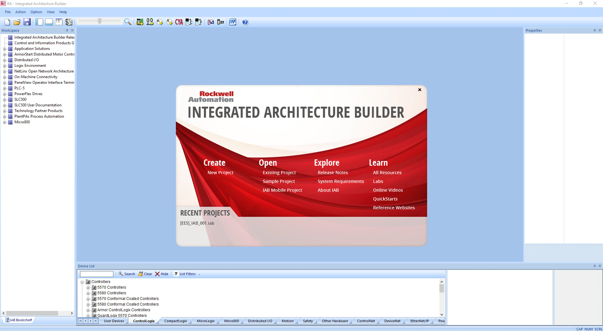 Verwenden von Rockwell Integrated Architecture Builder