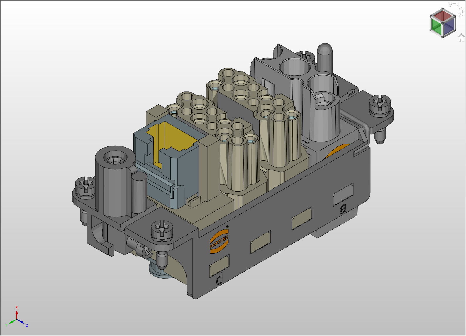 Workflow zur Implementierung modularer Steckverbinder in Eplan