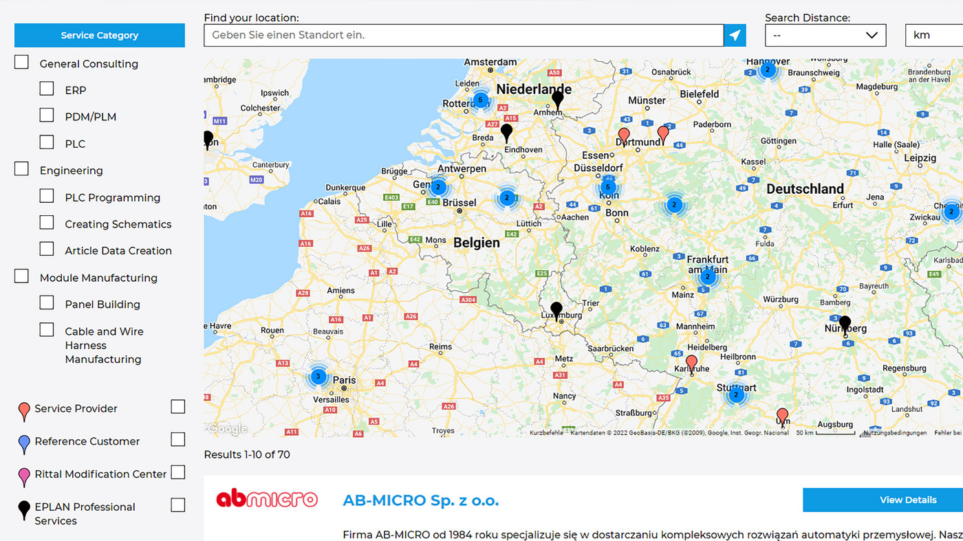 Eplan Marketplace Karte