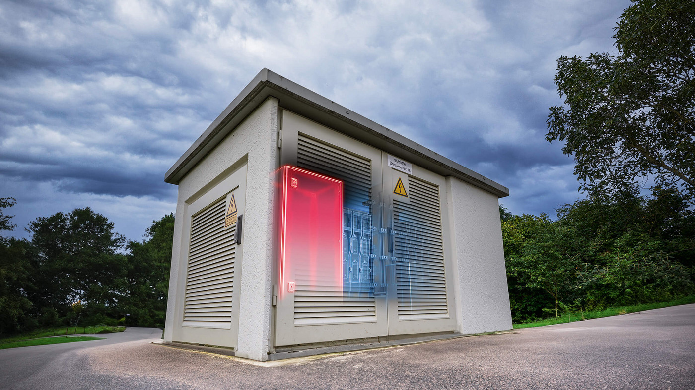 Intelligente Kompakttrafostation