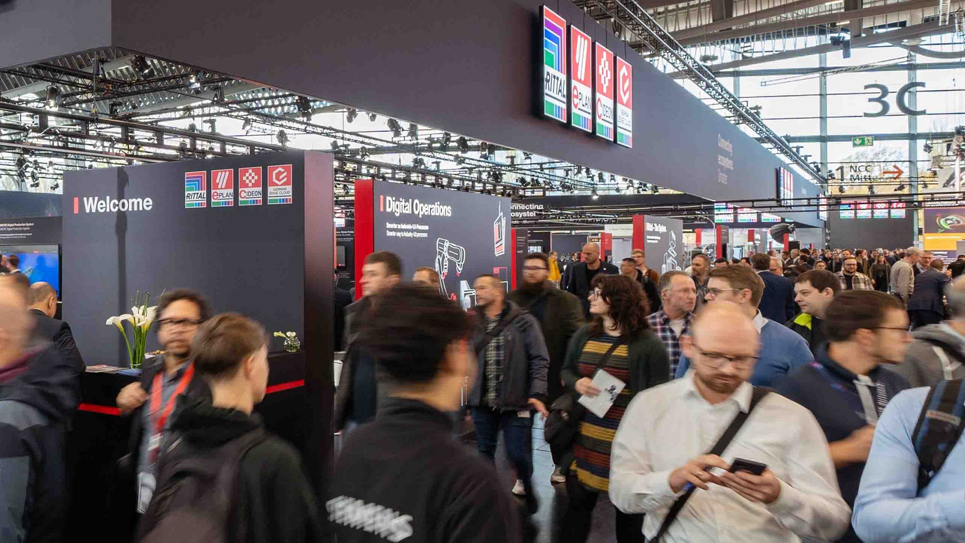 Booth from Eplan and Rittal 