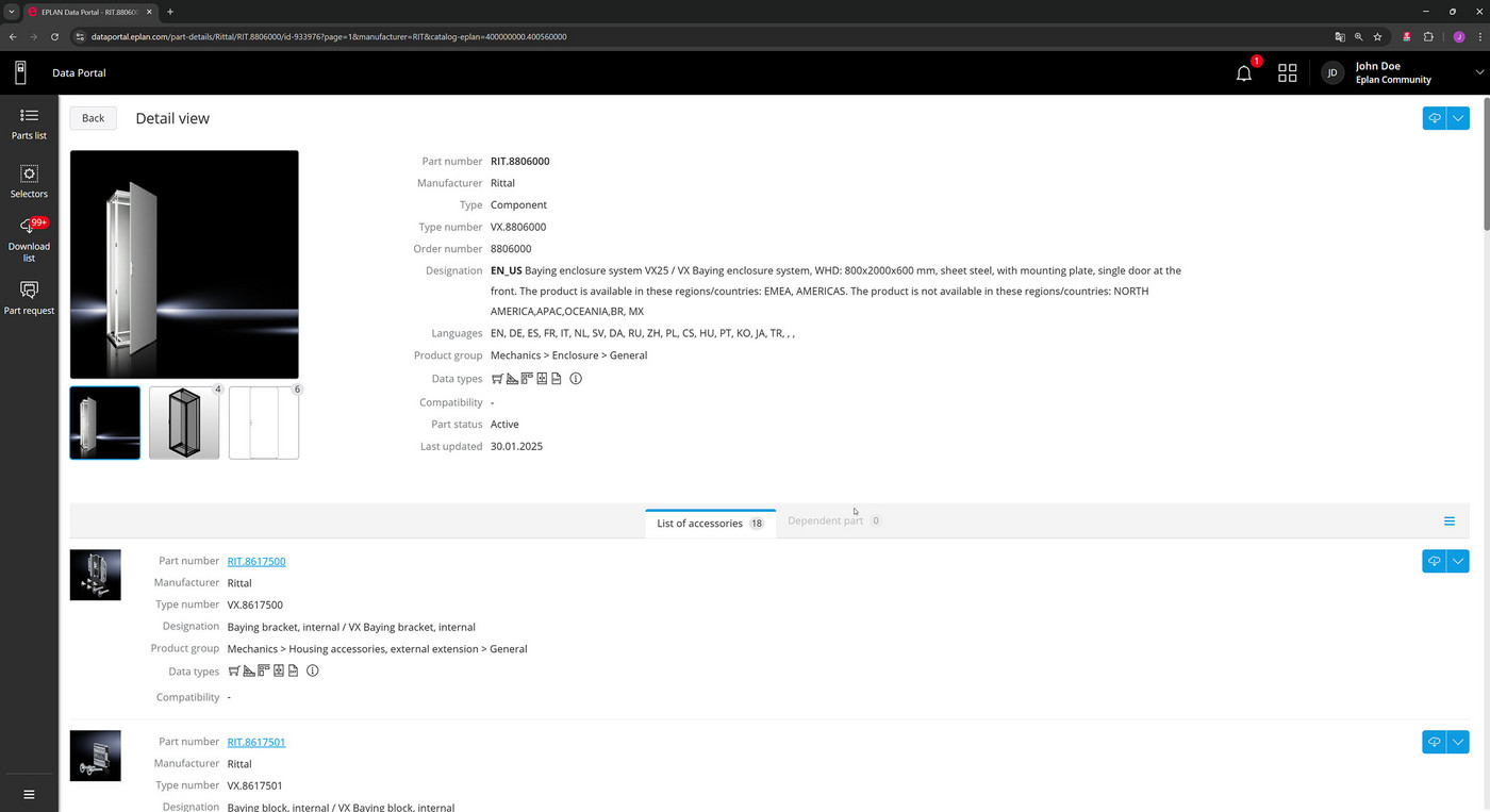 7,300 devices in the Eplan Data Portal