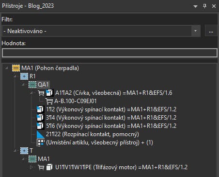Navigátor přístrojů