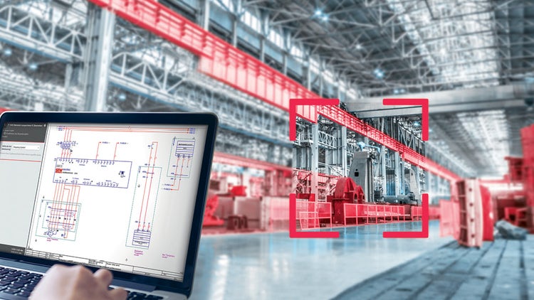 Záložka Eplan schéma