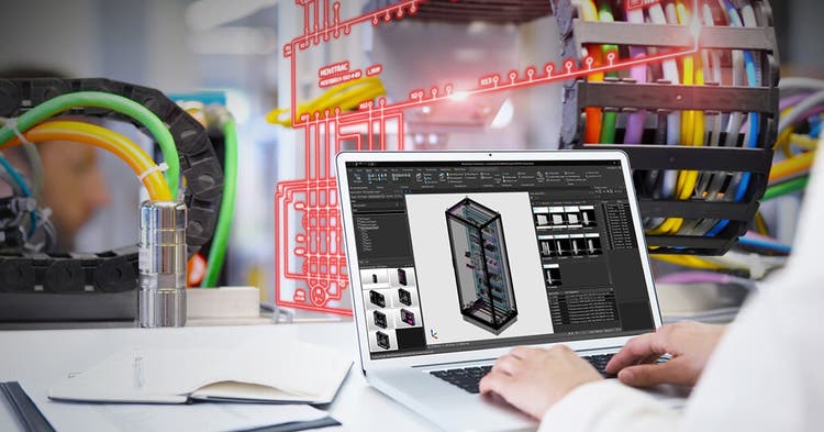 rozváděč v Eplan Pro Panel