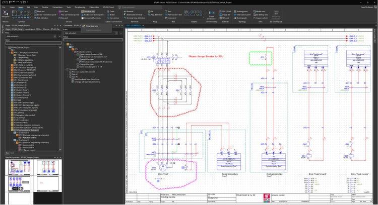 Neuer Kommentar-Navigator Eplan Plattform 2025