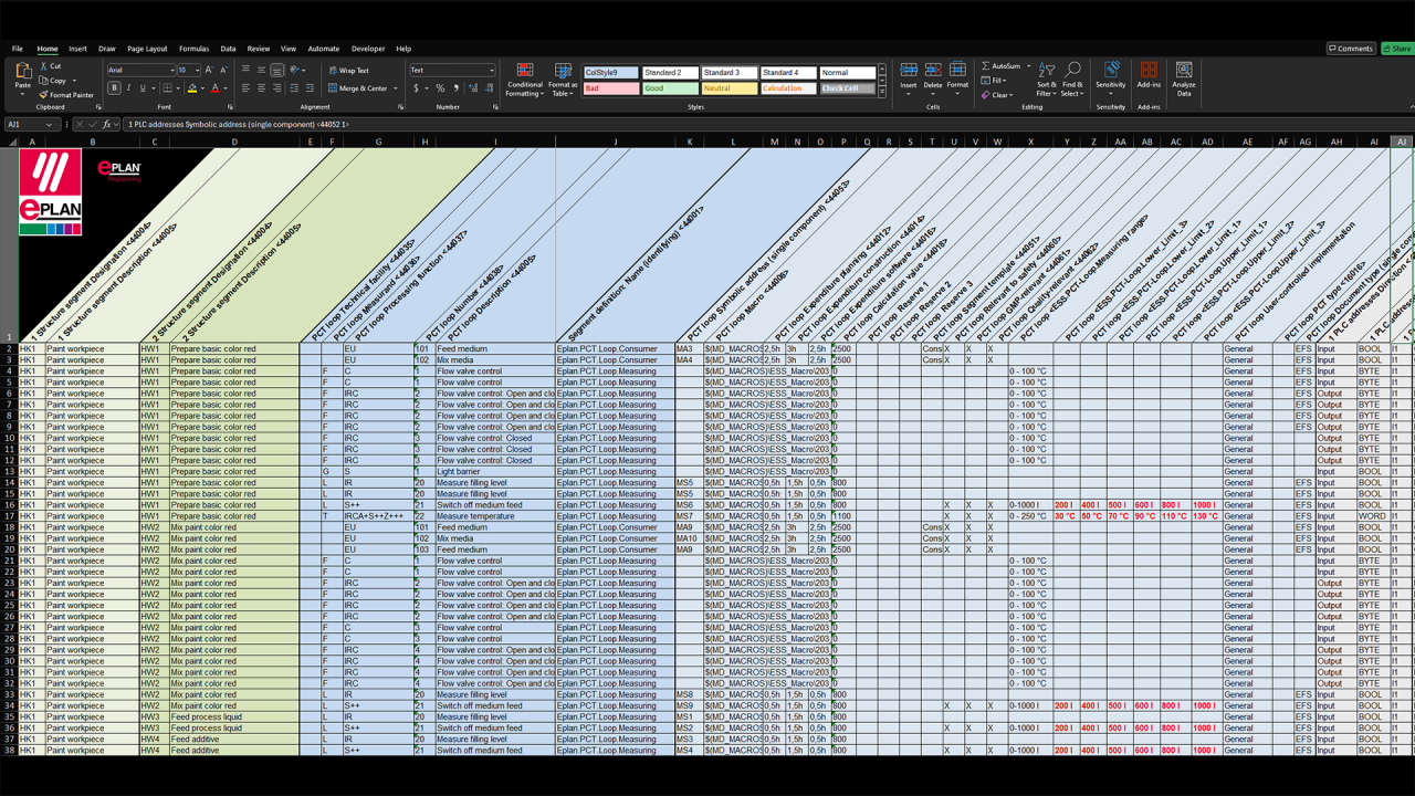 Eplan Preplanning: Datenimport