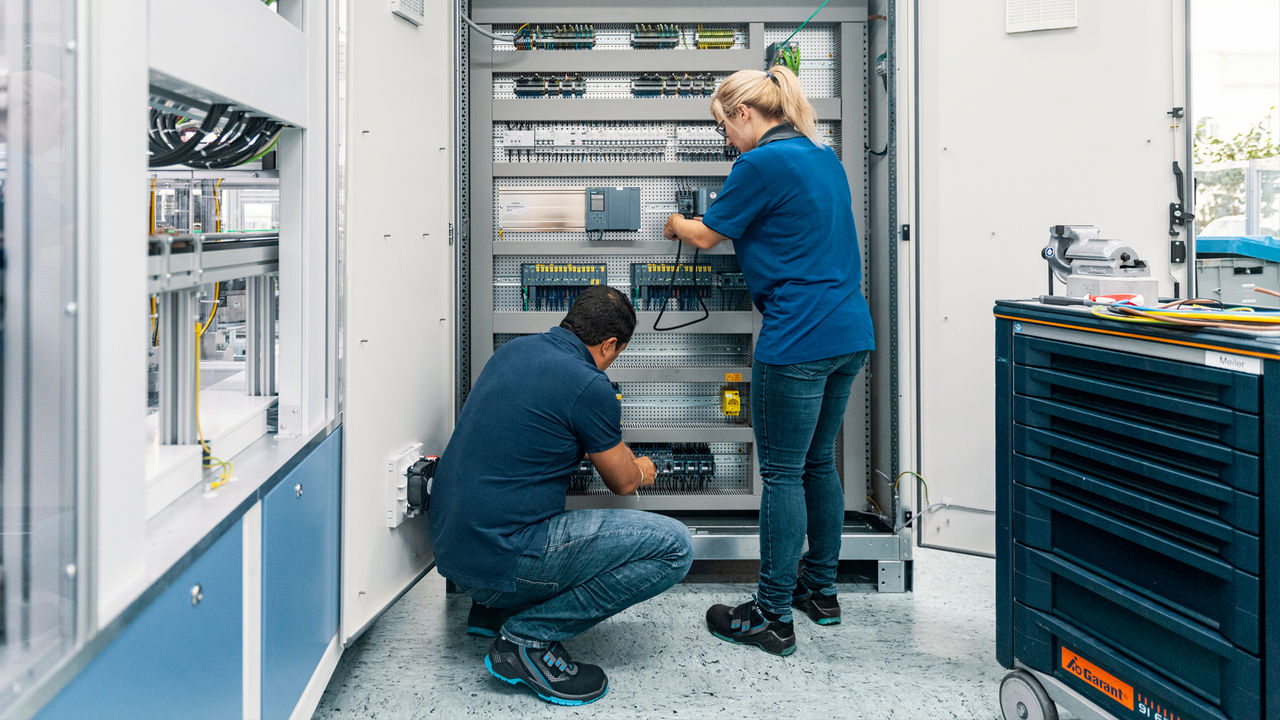 Industrietag Schaltschrank