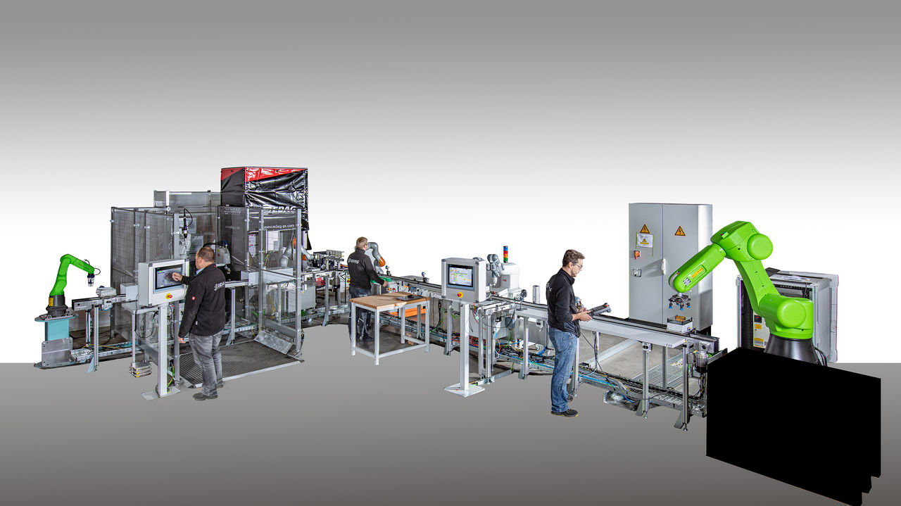 Virtuelle Darstellung eines Baugruppensystems Firma EDAG