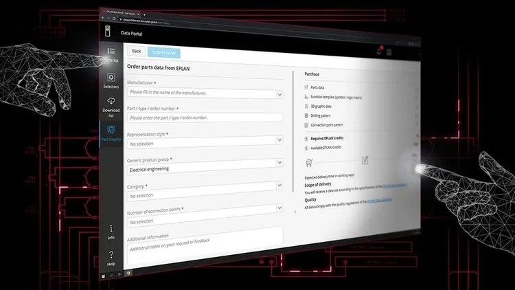 foto principal que es eplan data portal y las principales ventajas de la mayor libreria de componentes del mercado