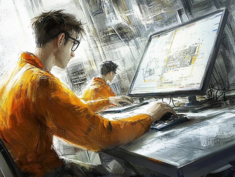 AI Gegenereerd beeld over een dienstverlening van Eplan