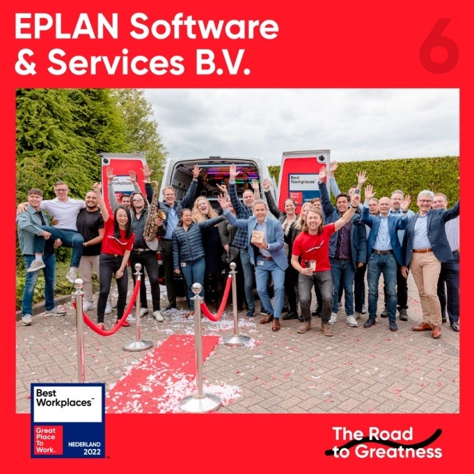Eplan Nederland team als Great Place to Work