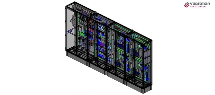 Screenshot uit Eplan Pro Panel - gemaakt door Voortman Steel Group