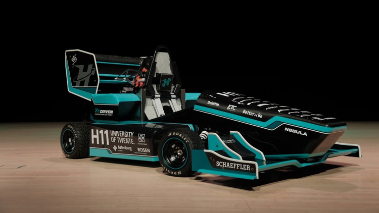 Model / Prototype van de HyDriven waterstofauto