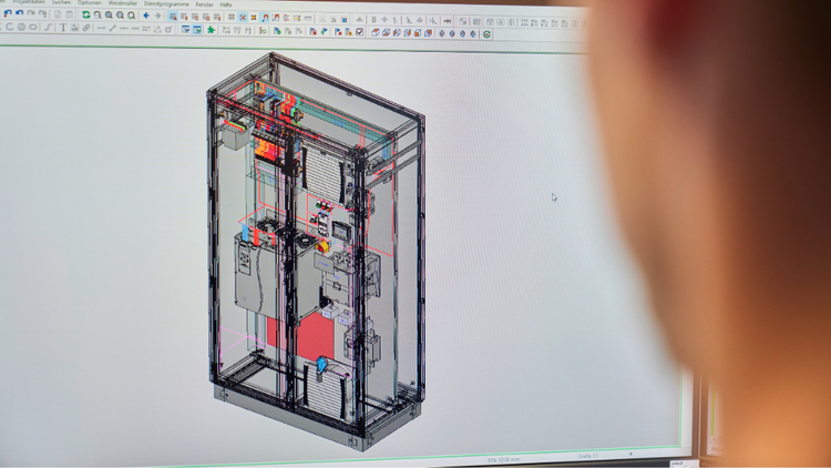 Eplan Digital Twin op scherm