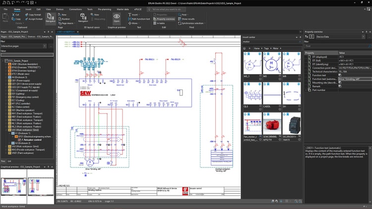 Header - Screenshot Eplan