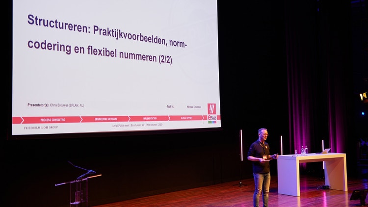 Header Chris Brouwer (Consultant) als spreker bij Let's EPLAN