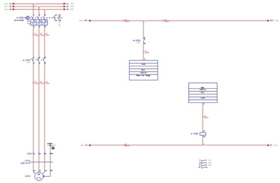 Screenshot uit Eplan software