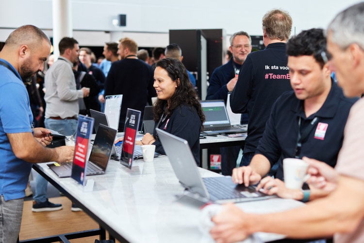 Support desk bij Let's EPLAN Techplaza