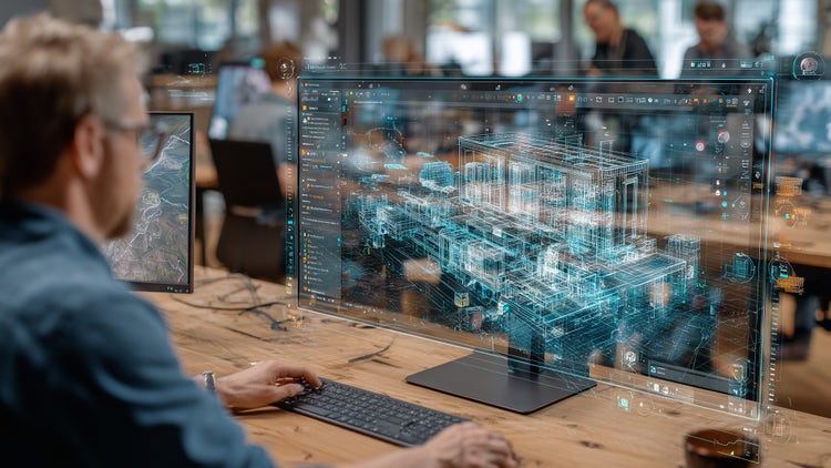 Metaforische weergave van Eplan in de toekomst