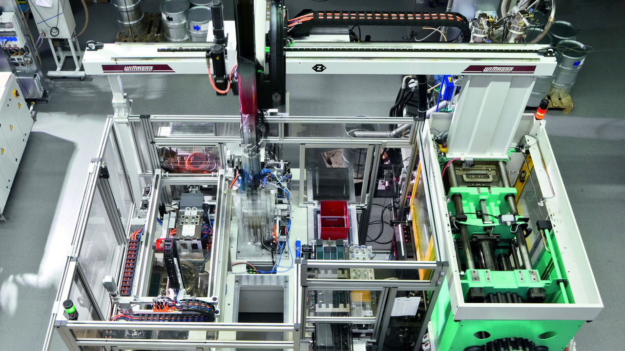 Virtuelle Darstellung eines Baugruppensystems Firma EDAG